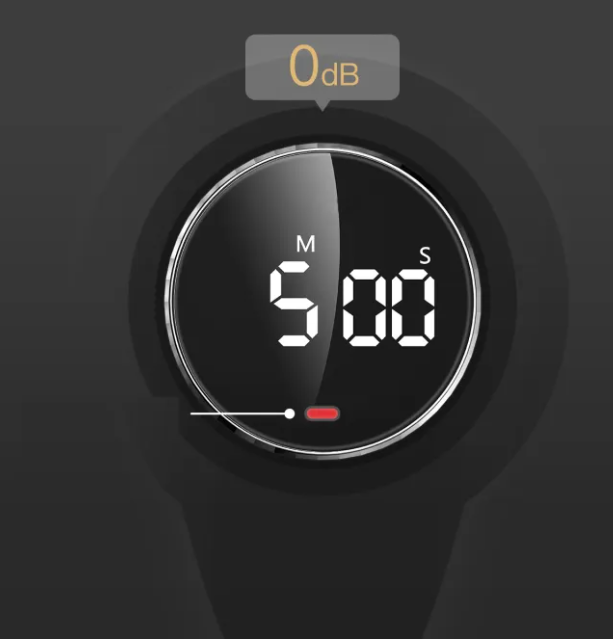 Reminder Round Large Screen Rotatable LED Timer