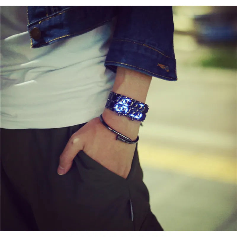 Reloj Electrónico LED Lava