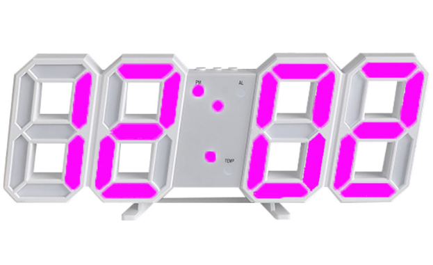 Simple LED Wall Clock with Alarm
