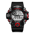 YIKAZE Men's Multifunction LED Digital Sports Watch