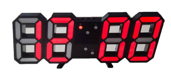 Simple LED Wall Clock with Alarm