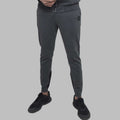 Men's Slim Fit Outdoor Running Pants with Zipper Pockets