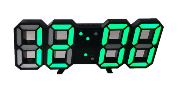 Simple LED Wall Clock with Alarm