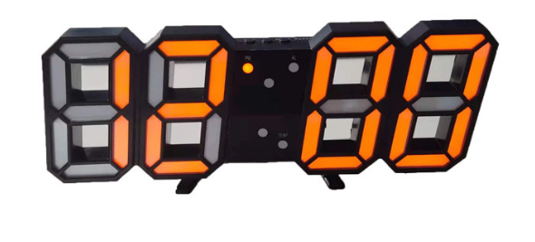 Simple LED Wall Clock with Alarm