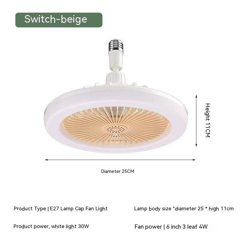 Remote Control LED Fan Lamp
