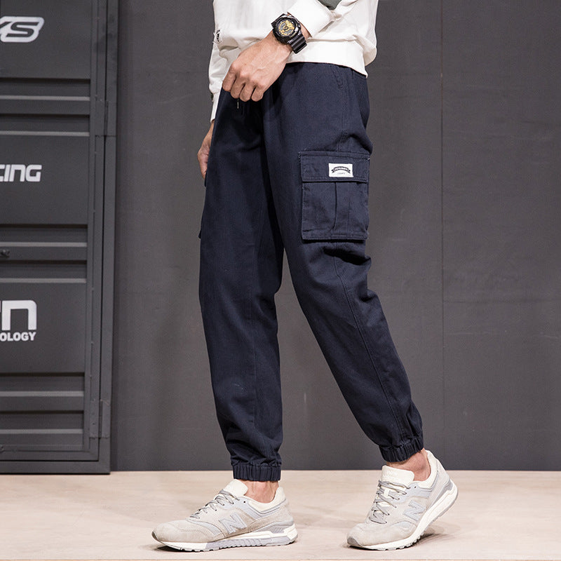 Men's Cargo Pants with Multiple Pockets