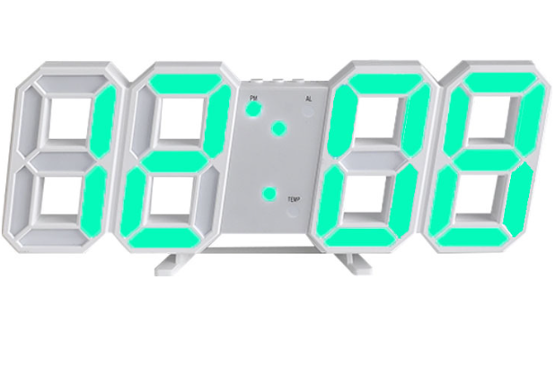Simple LED Wall Clock with Alarm