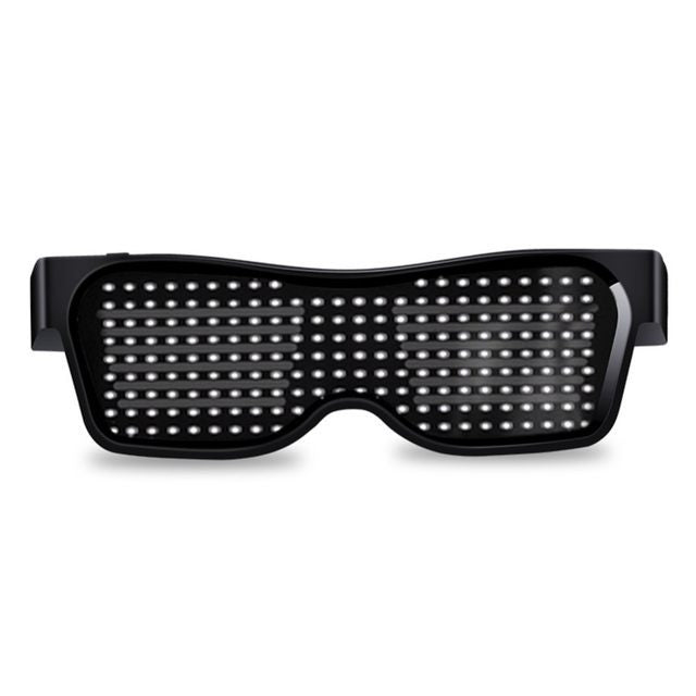 Bluetooth LED Glasses with DIY Animation Editing