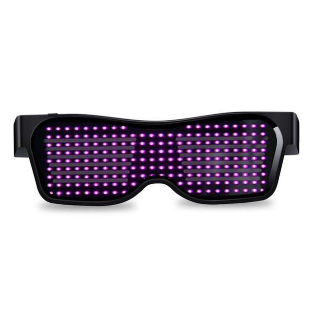 Bluetooth LED Glasses with DIY Animation Editing