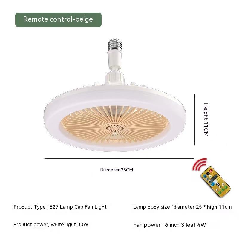 Remote Control LED Fan Lamp