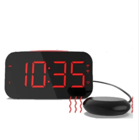 LED Vibrating Alarm Clock