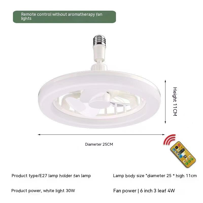 Remote Control LED Fan Lamp