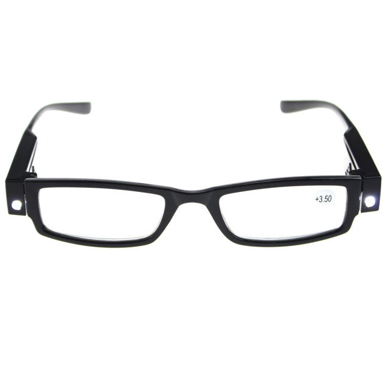 LED Reading Glasses with Magnifying Lens