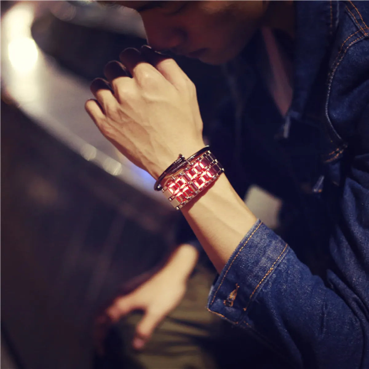Reloj Electrónico LED Lava