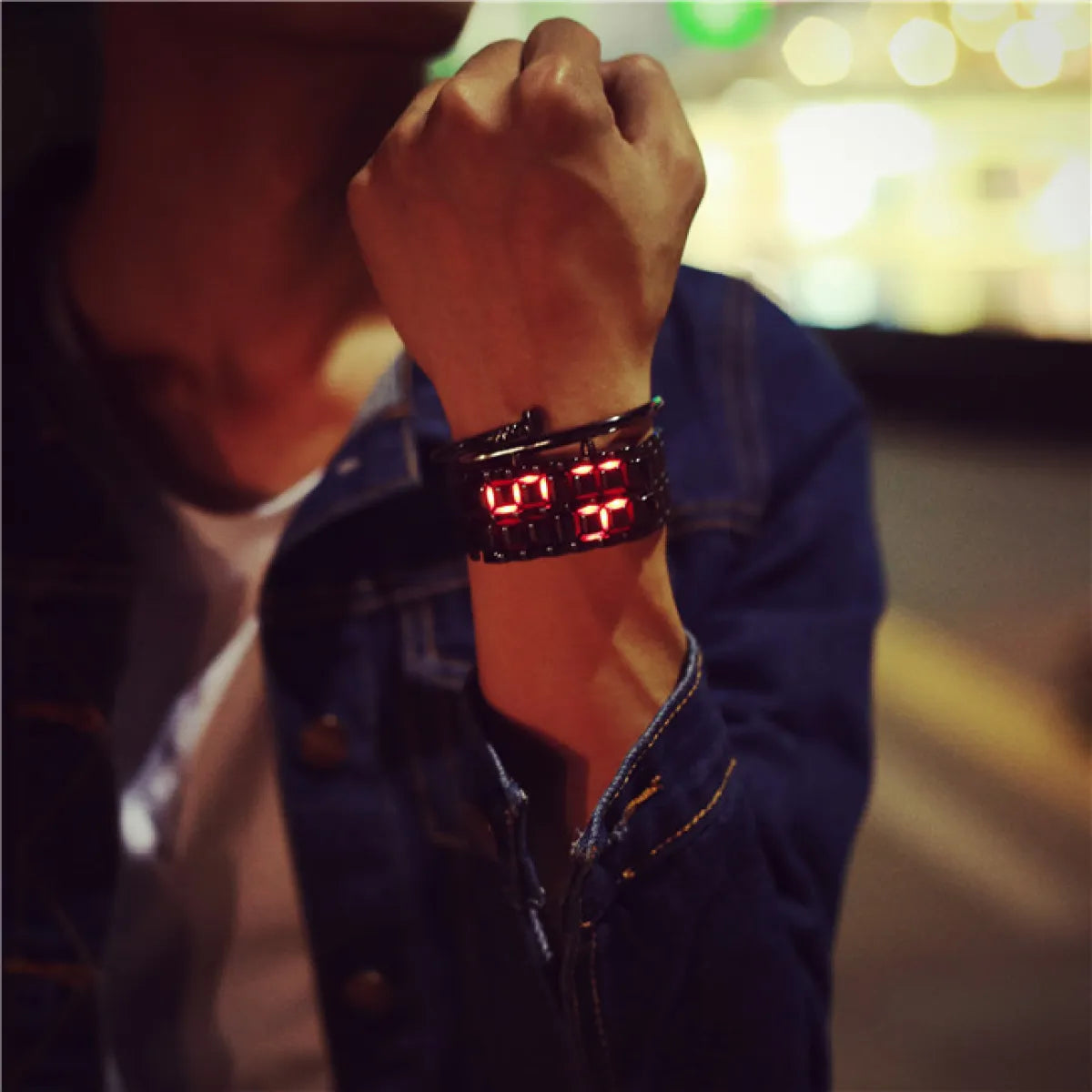 Reloj Electrónico LED Lava