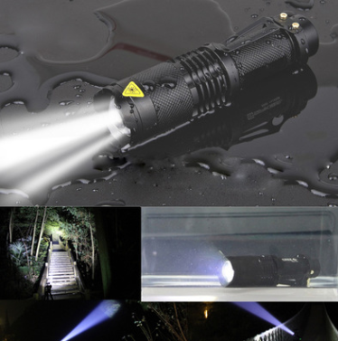 Adjustable Zoom LED Flashlight