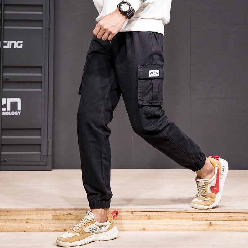 Men's Cargo Pants with Multiple Pockets